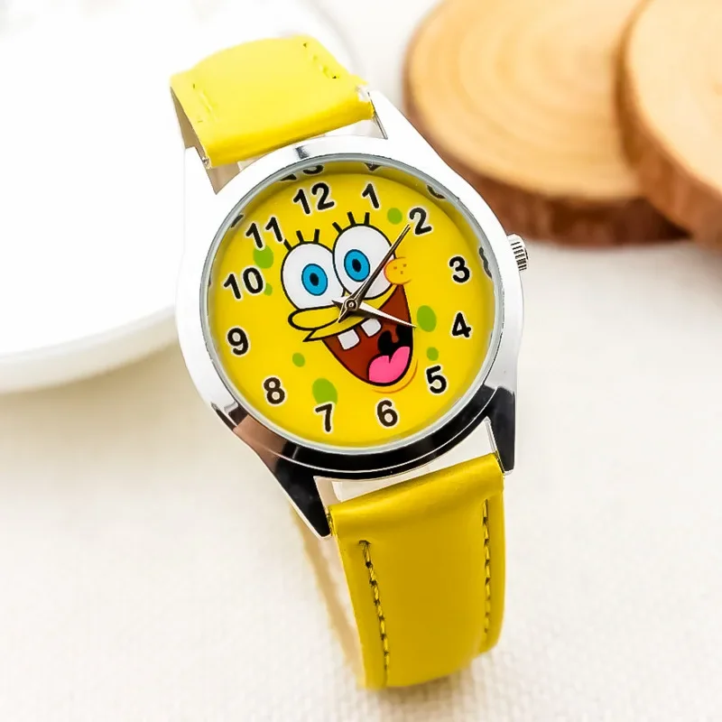 Kids Outdoor Kitchen Set - Cartoon SpongeBob Children's Quartz Wristwatches Patrick