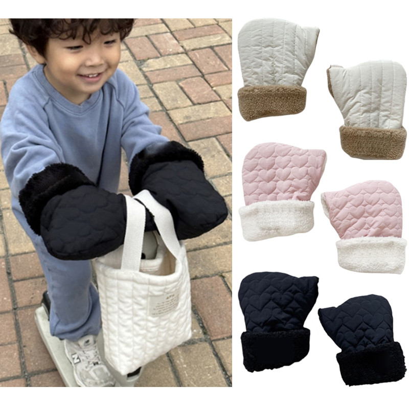 Kids Outdoor Gloves - Children Winter Outdoor Scooter Sports Gloves