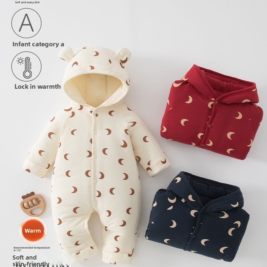Kids Outdoor Jumpsuit - 2026 Baby Newborn Jumpsuit Warm Thick