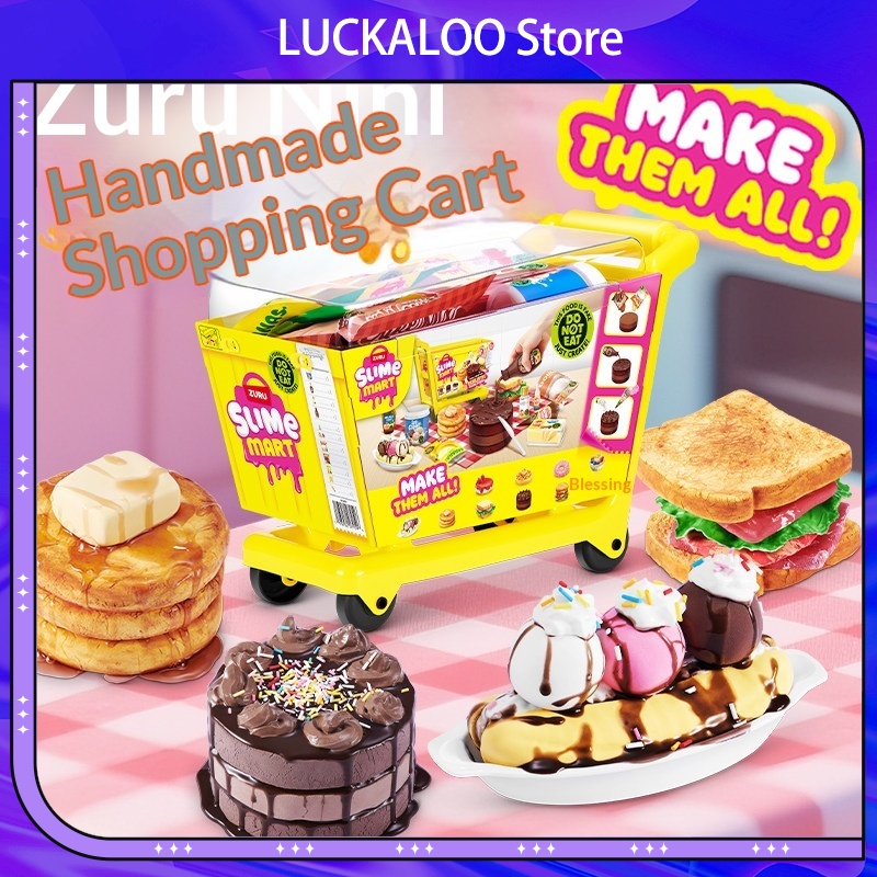 Kids Outdoor Kitchen Set - Zuru Mini Slime Mart Shopping Cart