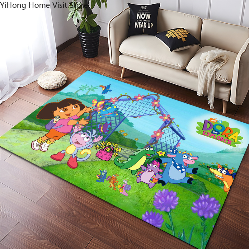 Kids Outdoor Table And Chairs - Funny D-Dora Classic Anime Explorer Area
