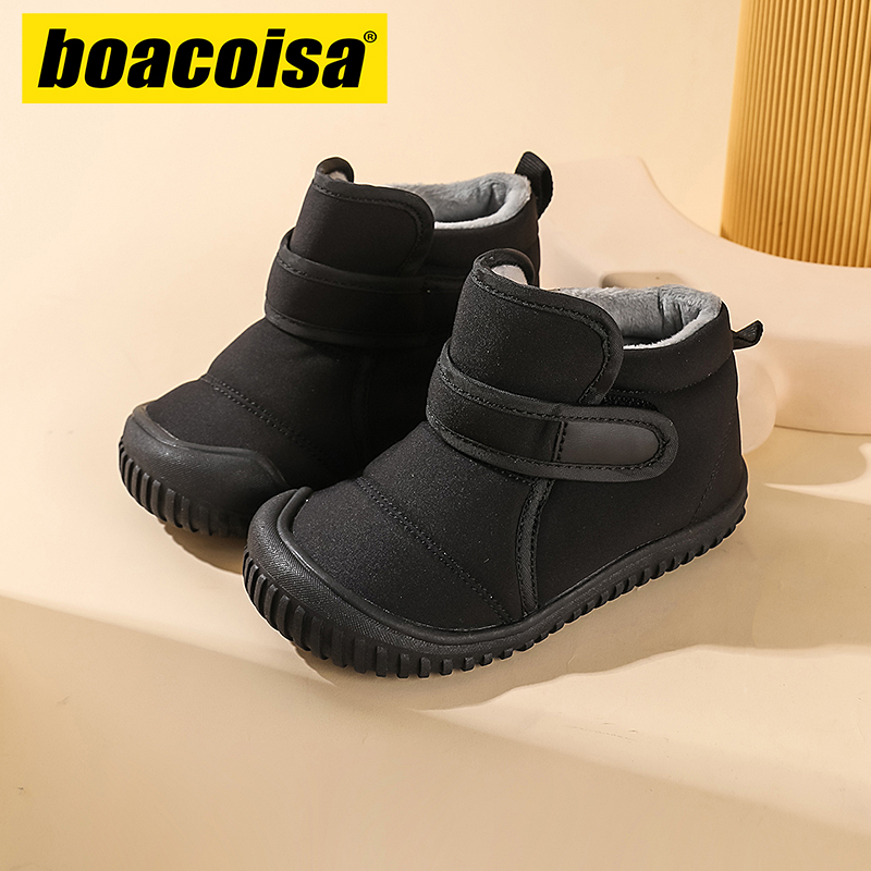 Kids Outdoor Boots - Kids Winter Snow Short Boots Outdoor