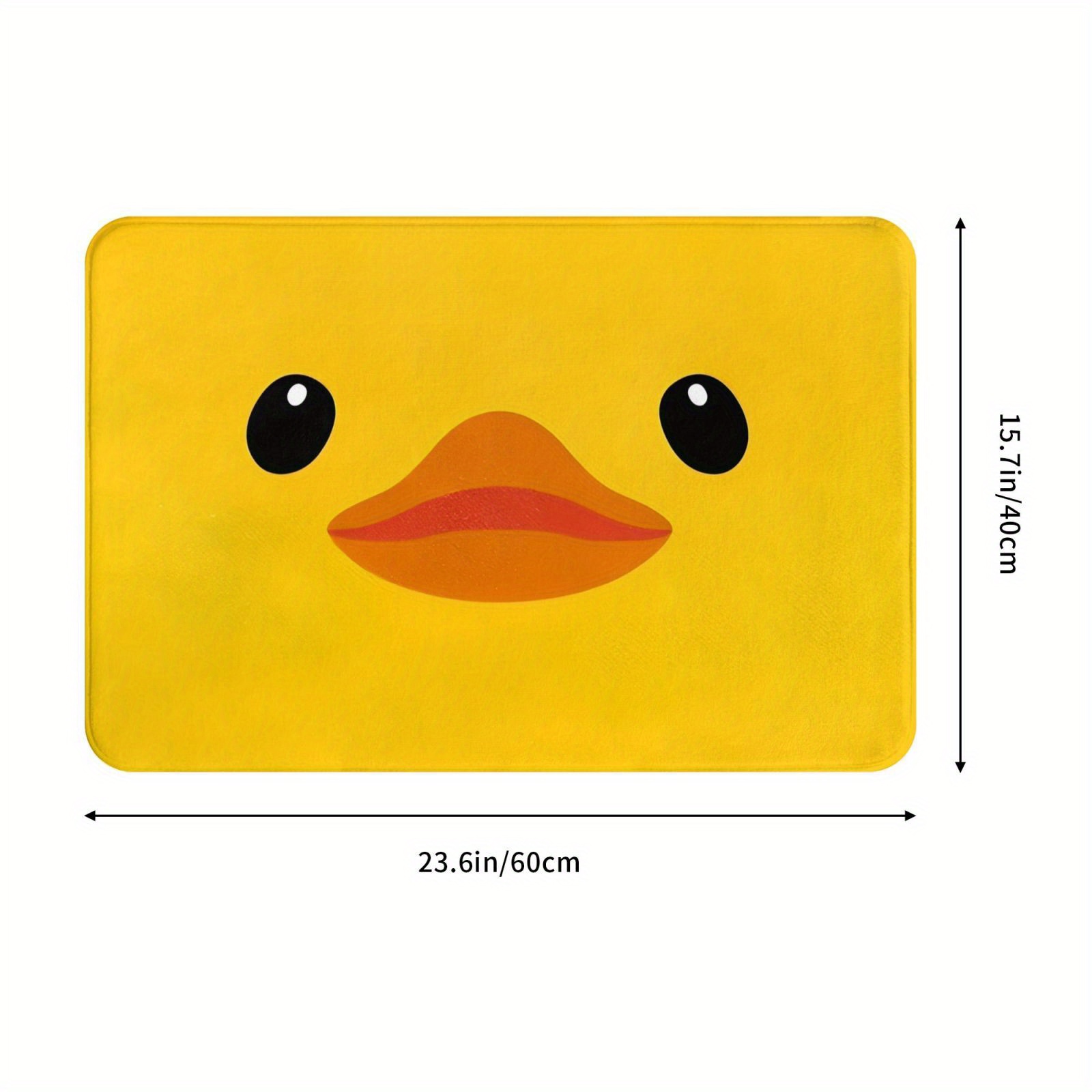 Cute Duck Rug  Soft Microfiber - Kids Outdoor Ideas recension och pris