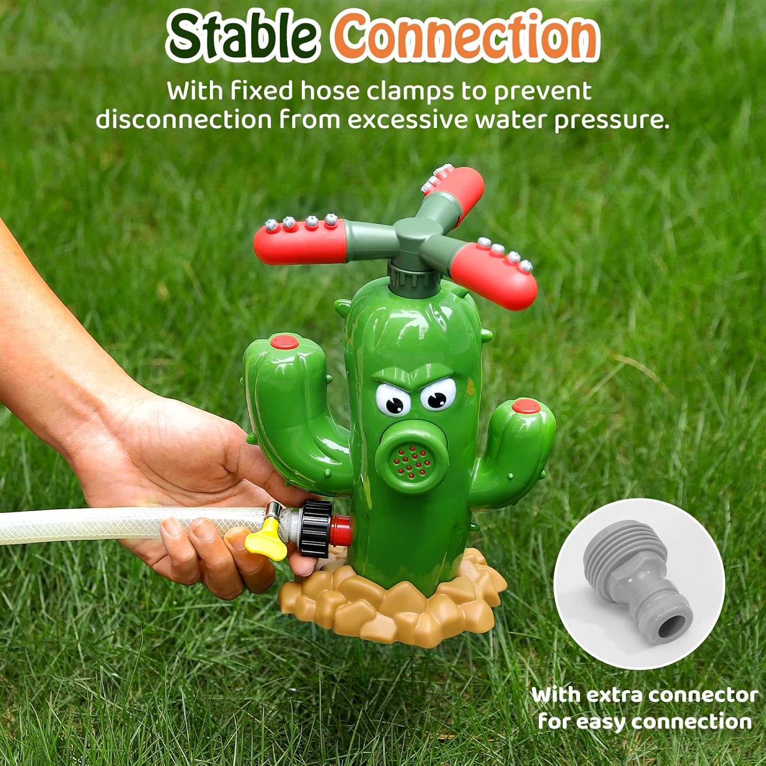 Water Spray Toy Cactus Sprinkl - Kids Outdoor Play Area recension och pris