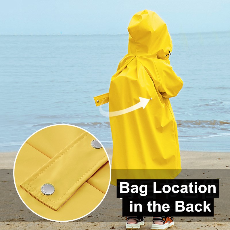 100-140 Cm Children's Raincoat - Kids Outdoor Jumpsuit recension och pris