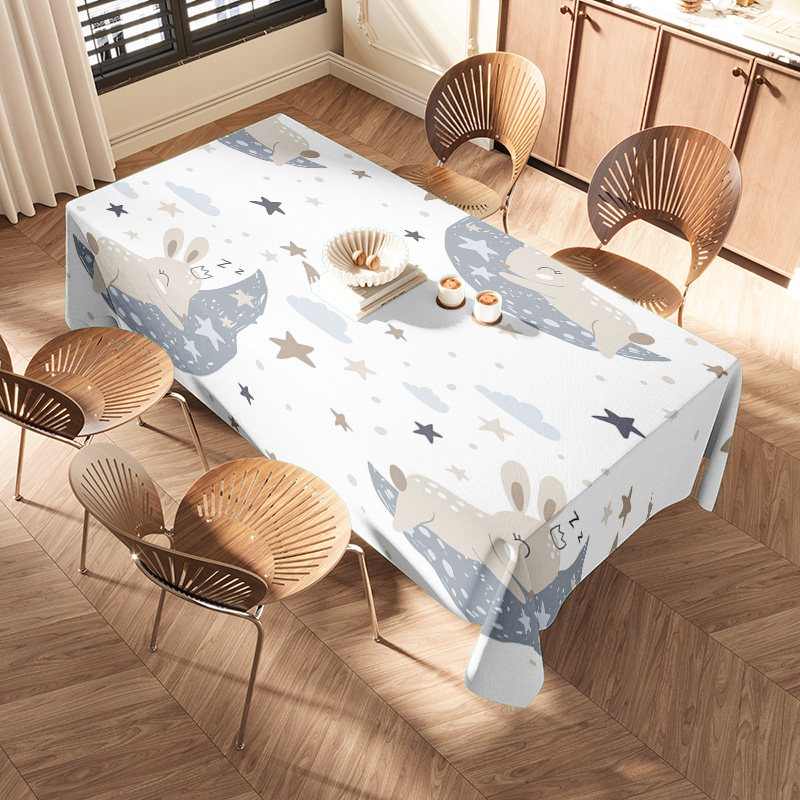 Space-themed tablecloth set wi - Kids Outdoor Dining Set recension och pris
