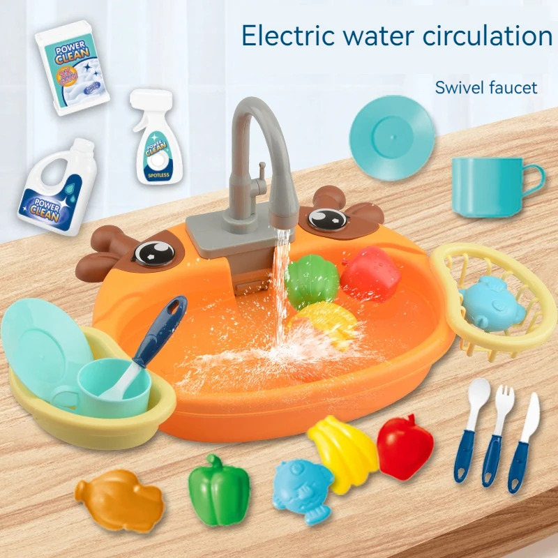 Toy Kitchen Set for Toddlers w - Kids Outdoor Kitchen Set recension och pris