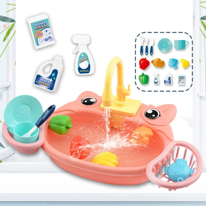 Toy Kitchen Set for Toddlers w - Kids Outdoor Kitchen Set recension och pris