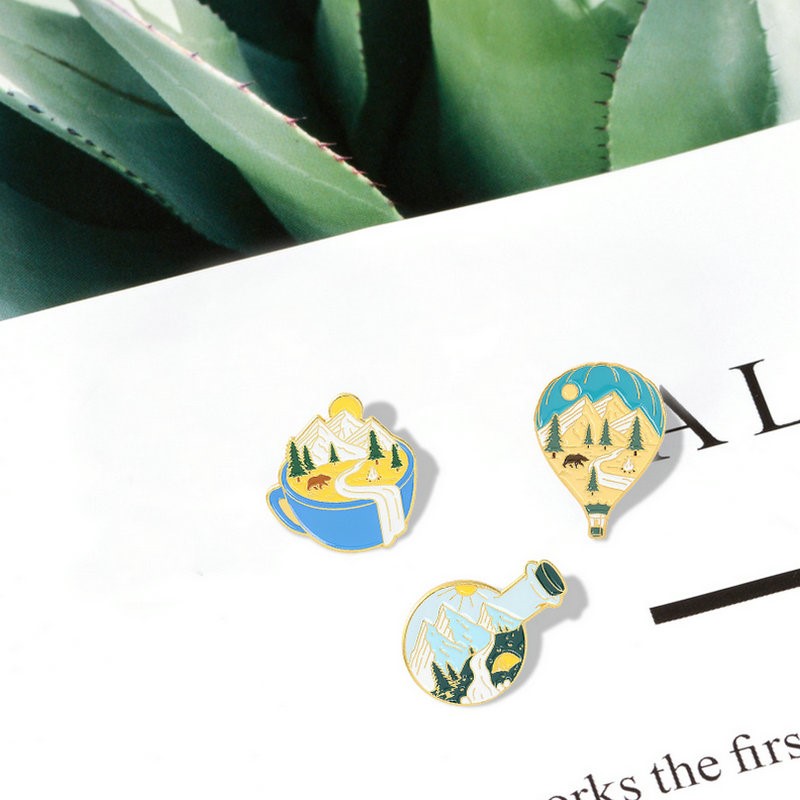 Camping Adventure Enamel Pins  - Kids Outdoor Adventure recension och pris