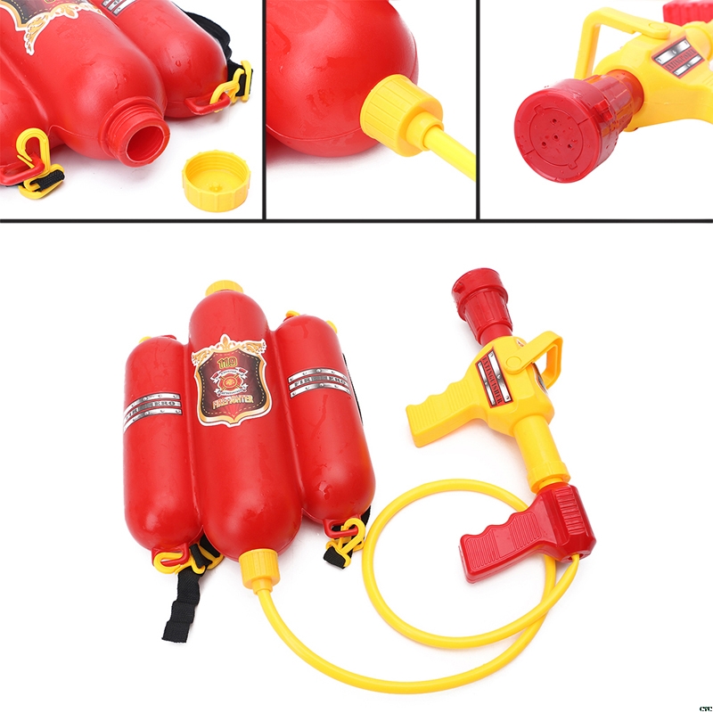 Fire Backpack Water Gun Large  - Kids Outdoor Water Play recension och pris