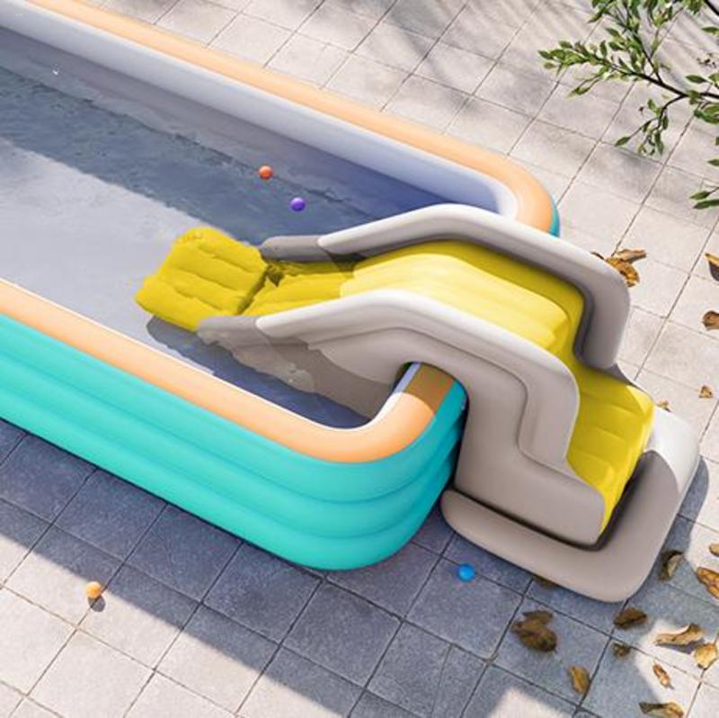 Inflatable Water Slide Kids Sw - Kids Outdoor Water Play recension och pris