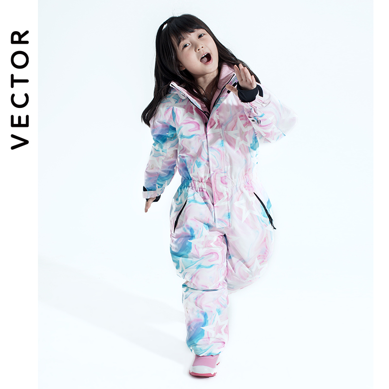 -30 Degree Children Ski Jumpsu - Kids Outdoor Jumpsuit recension och pris
