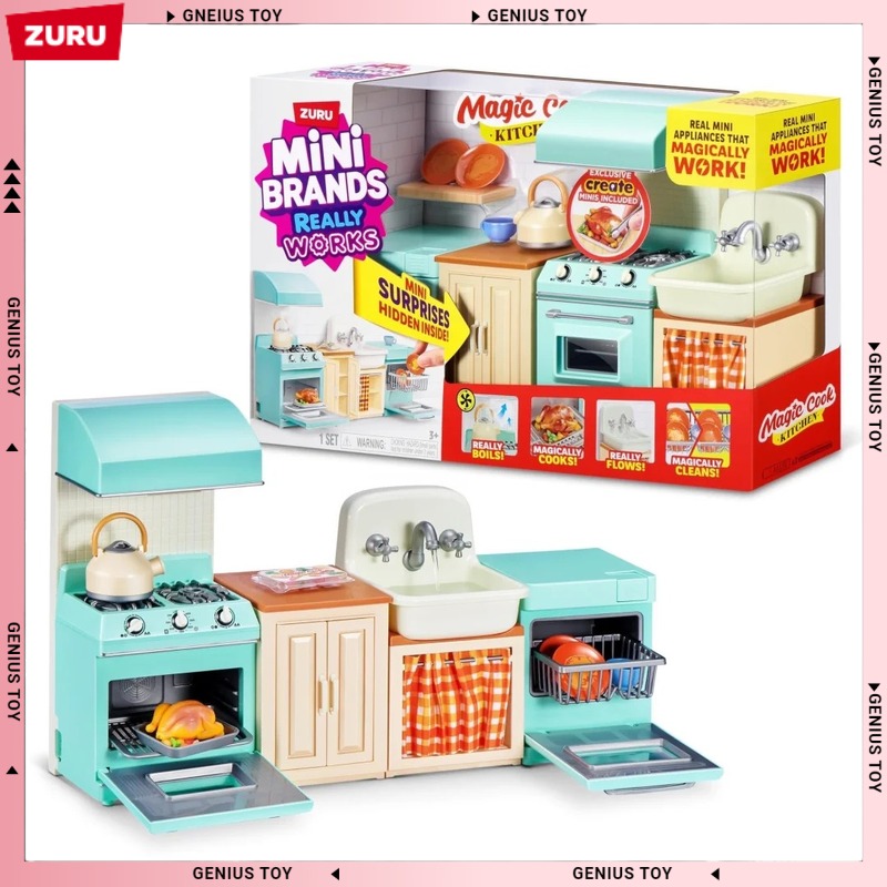 Zuru Mini Brands Magic Cook Ki - Kids Outdoor Kitchen Set recension och pris