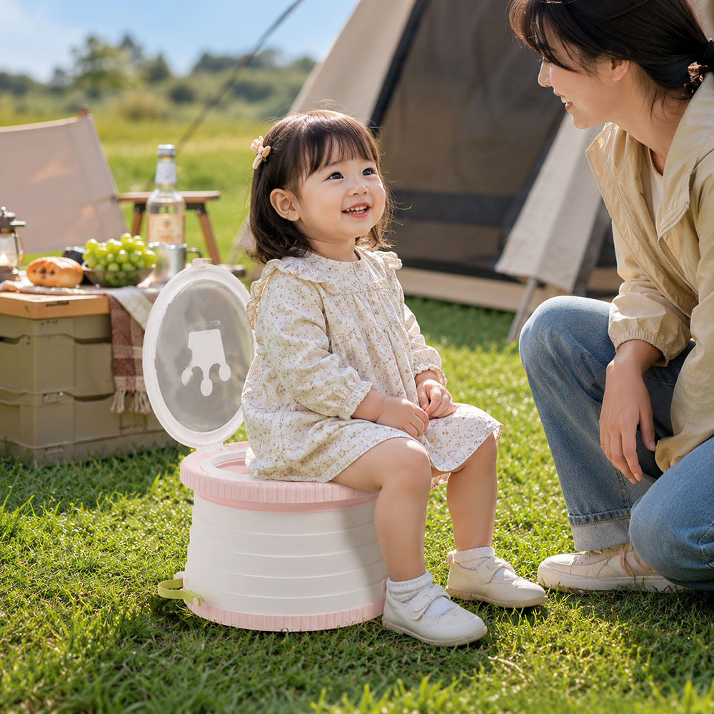 Portable Folding Travel Potty  - Kids Outdoor Urinal recension och pris