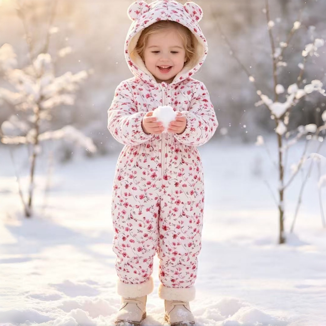 Kids Girls' Autumn/Winter Zipp - Kids Outdoor Jumpsuit recension och pris