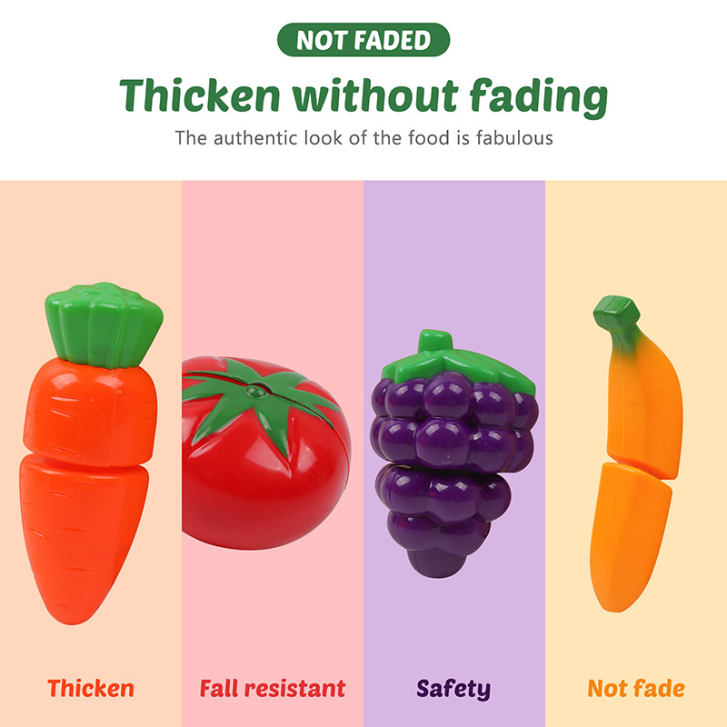 Children Toys Cutting Fruits a - Kids Outdoor Kitchen Set recension och pris