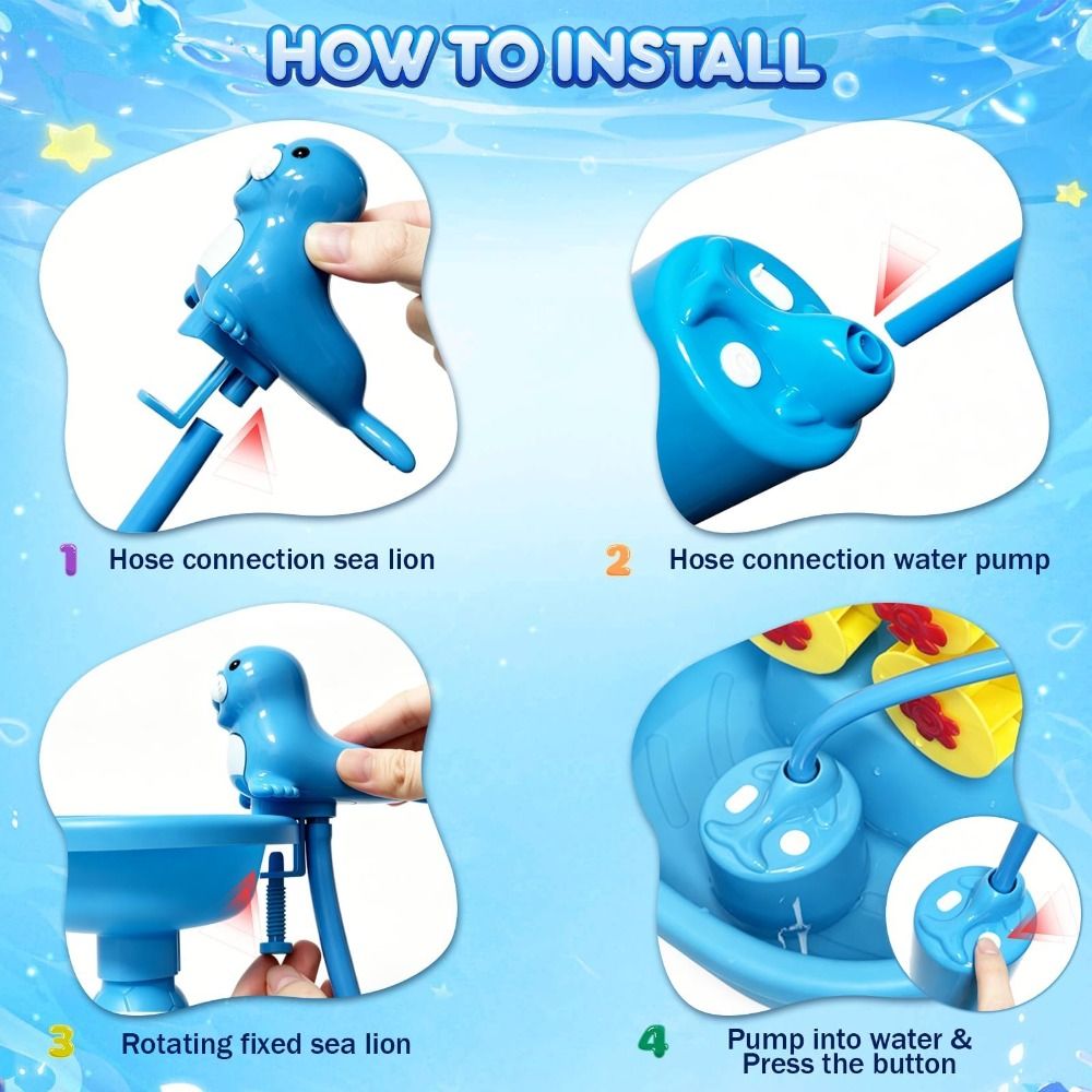 Portable No-Drill Water Table  - Kids Outdoor Water Play recension och pris