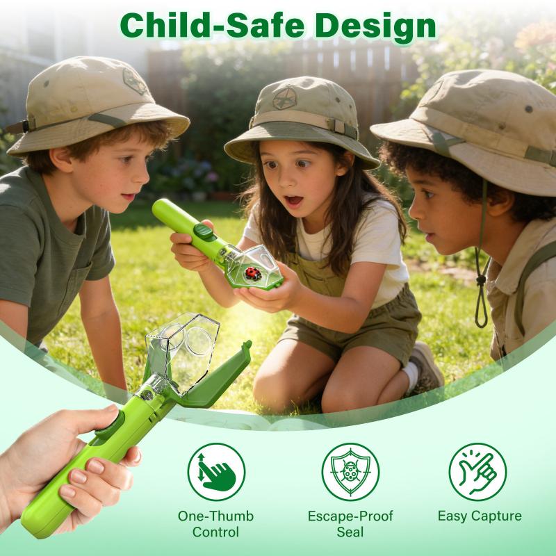 2X Magnifier Bug Catcher Insec - Kids Outdoor Education recension och pris