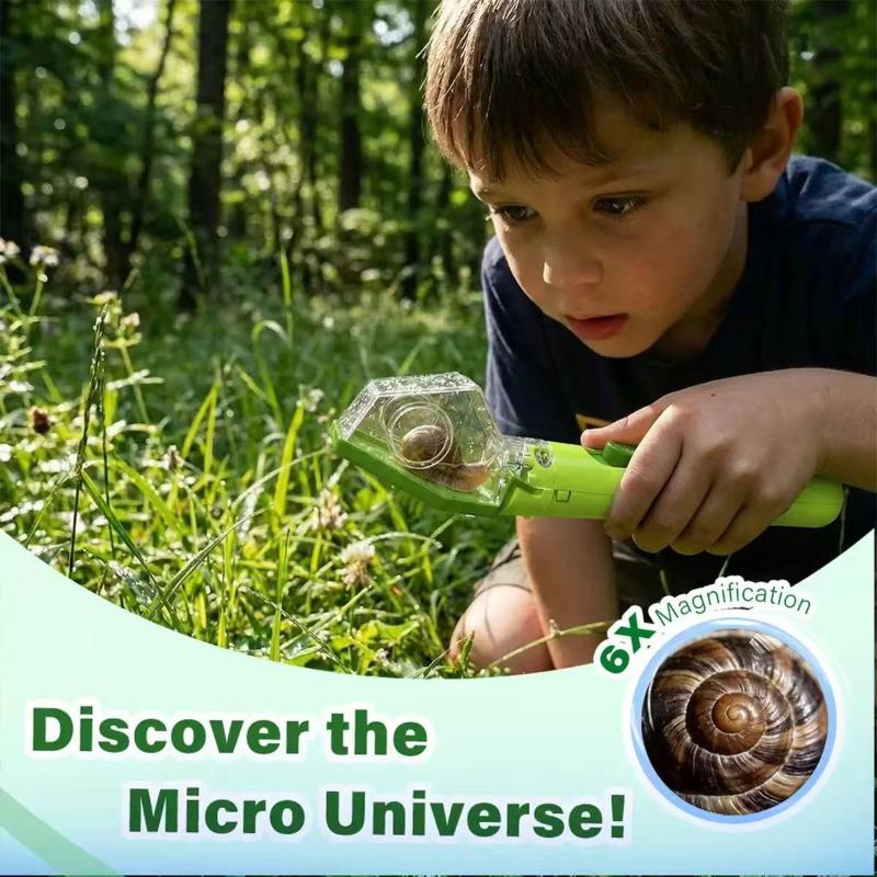 2X Magnifier Bug Catcher Insec - Kids Outdoor Education recension och pris
