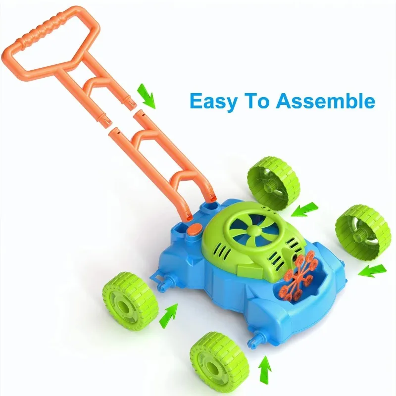 Electric Bubble Cart Toy Outdo - Kids Outdoor Lawn Mower recension och pris