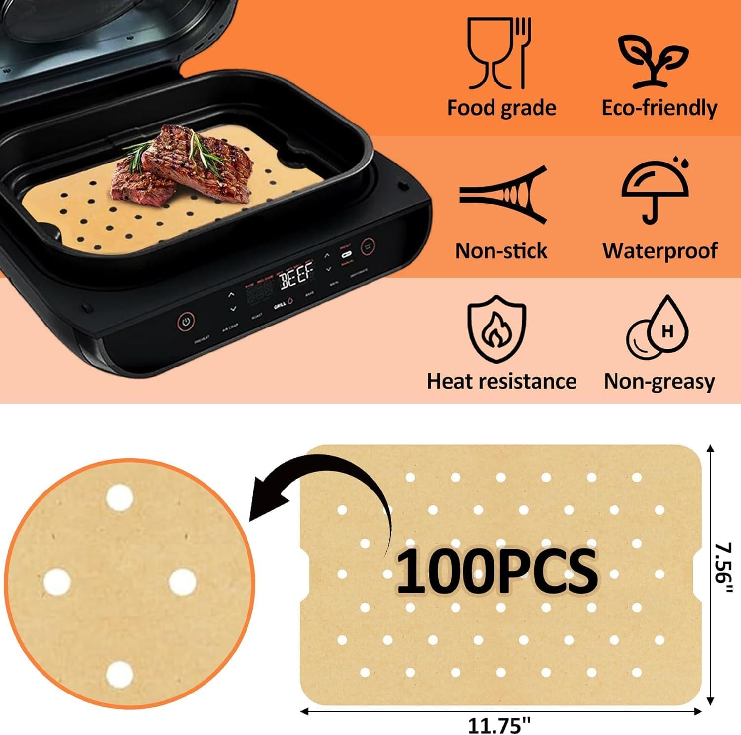 Air Fryer Parchment Paper for  - Kids Outdoor Ninja Equipment recension och pris