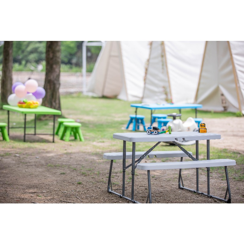 Kids Folding Picnic Table Outd - Kids Outdoor Dining Set recension och pris