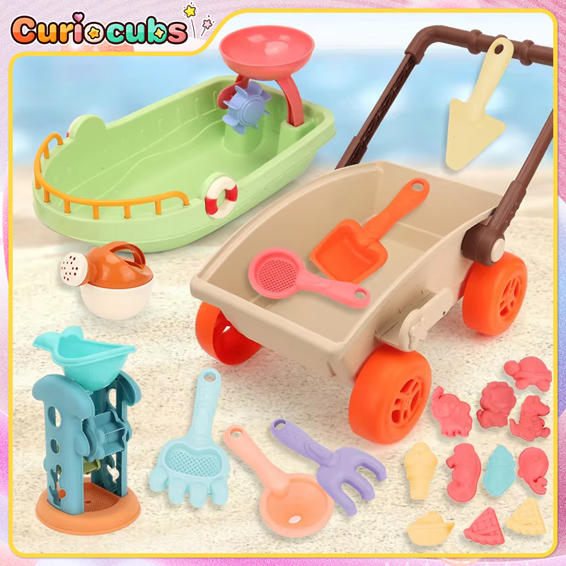 Kid Trolley Beach Play Toy San - Kids Outdoor Water Play recension och pris