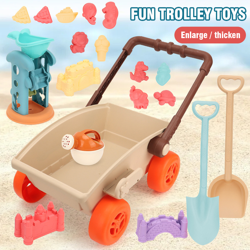 Kid Trolley Beach Play Toy San - Kids Outdoor Water Play recension och pris
