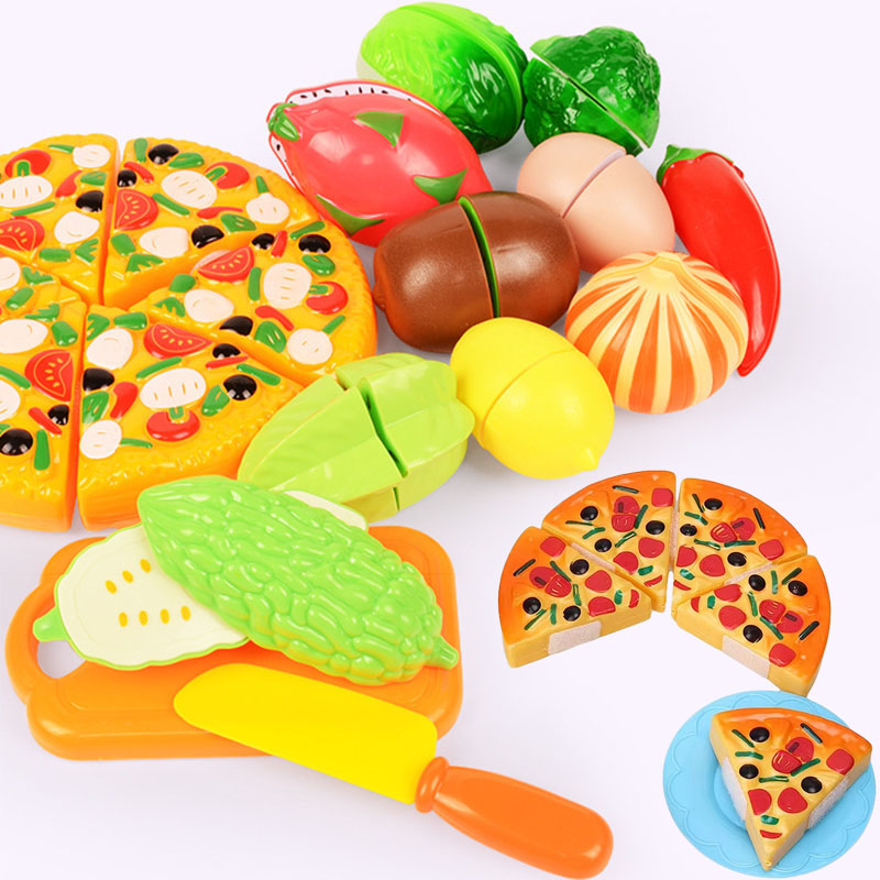 Children Toys Cutting Fruits a - Kids Outdoor Kitchen Set recension och pris