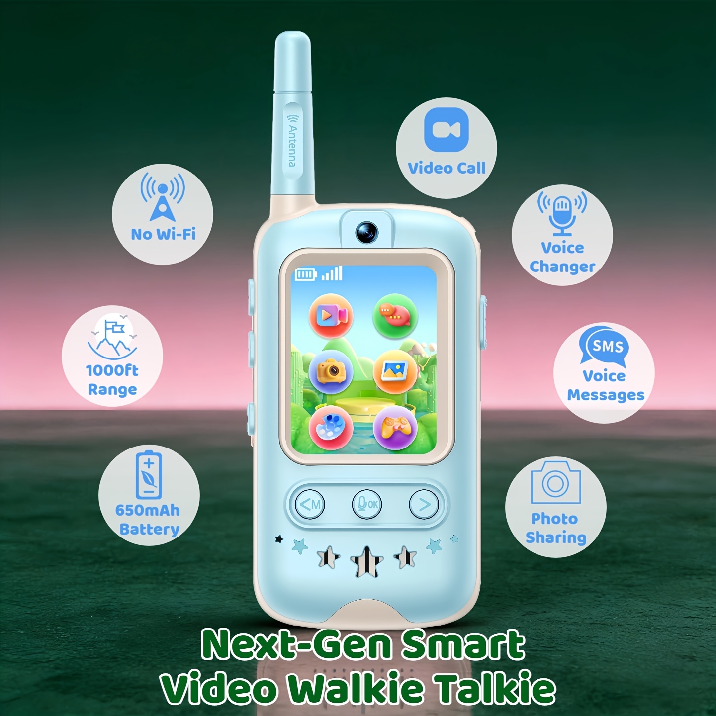 Video Walkie Talkie Gift Set 2 - Kids Outdoor Education recension och pris