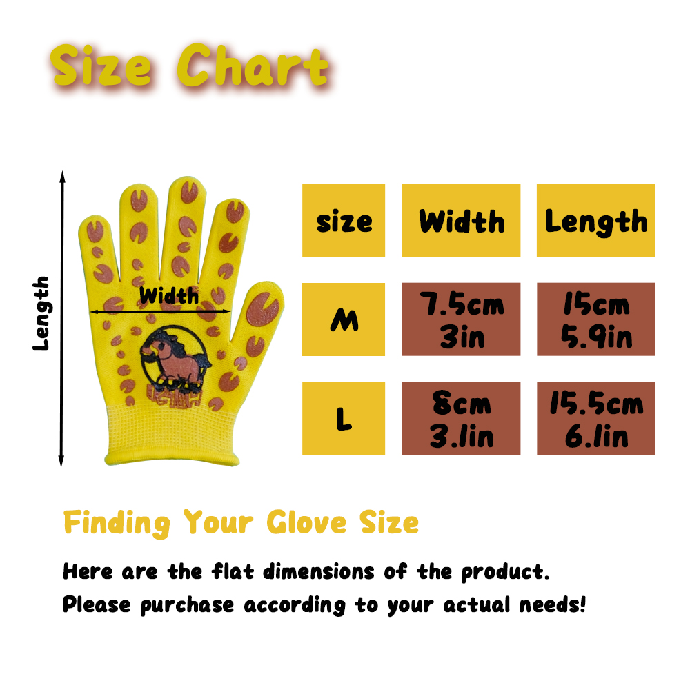 4 Pairs Kids Gardening Gloves  - Kids Outdoor Gloves recension och pris
