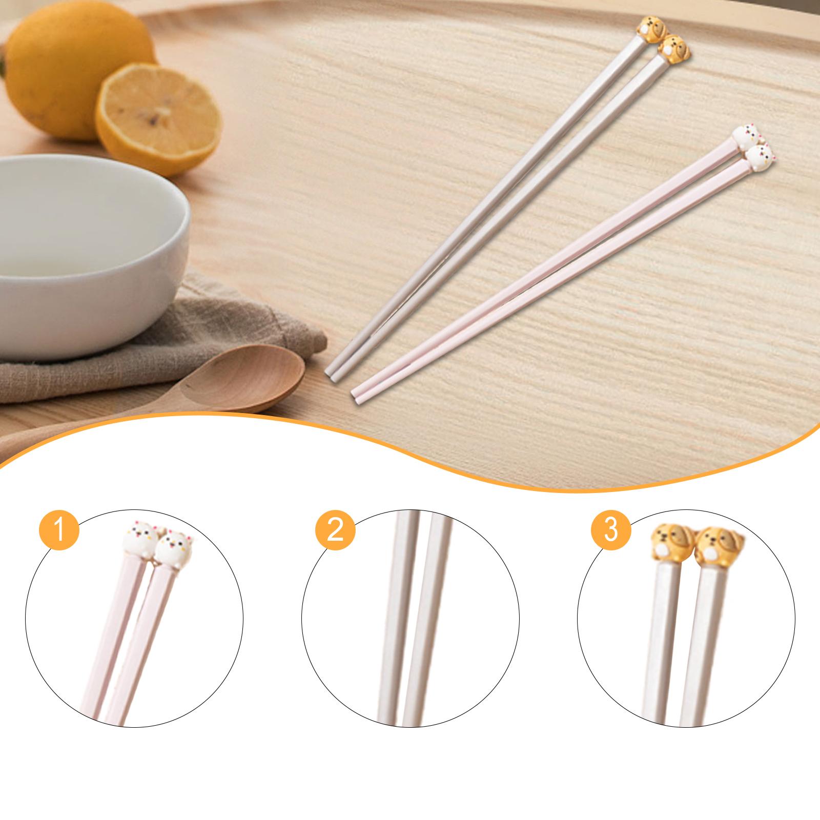 2 Kids Chopstick Set with Anim - Kids Outdoor Dining Set recension och pris