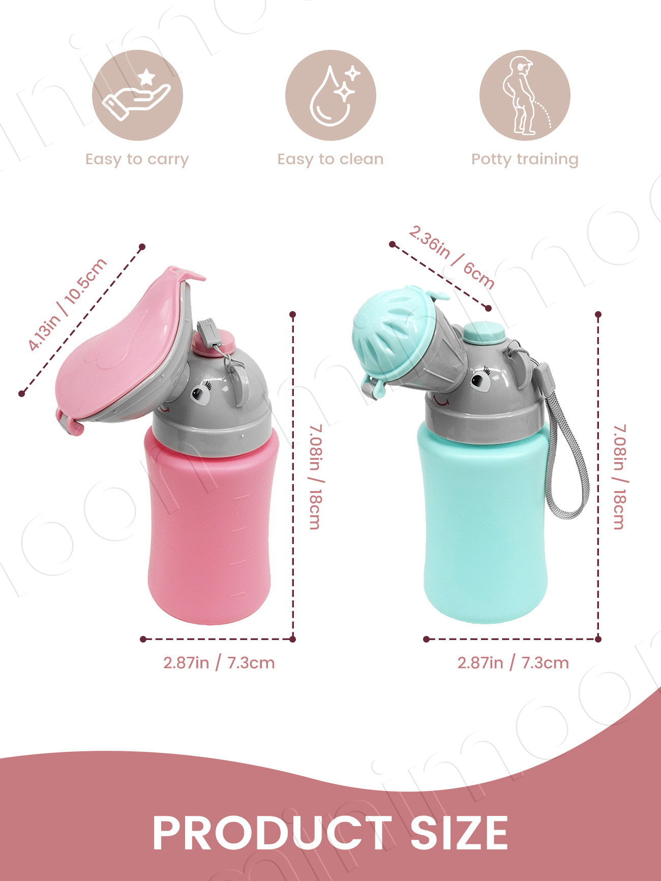 Portable Kids Travel Pee Bottl - Kids Outdoor Urinal recension och pris