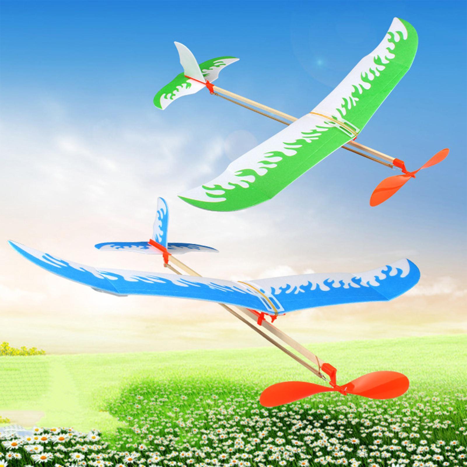 Rubber Band Airplanes Powered  - Kids Outdoor Adventure recension och pris