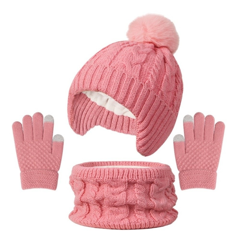 New Winter Hat Scarf Gloves Se - Kids Outdoor Gloves recension och pris