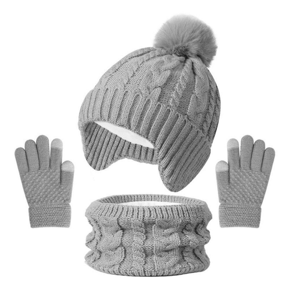 New Winter Hat Scarf Gloves Se - Kids Outdoor Gloves recension och pris