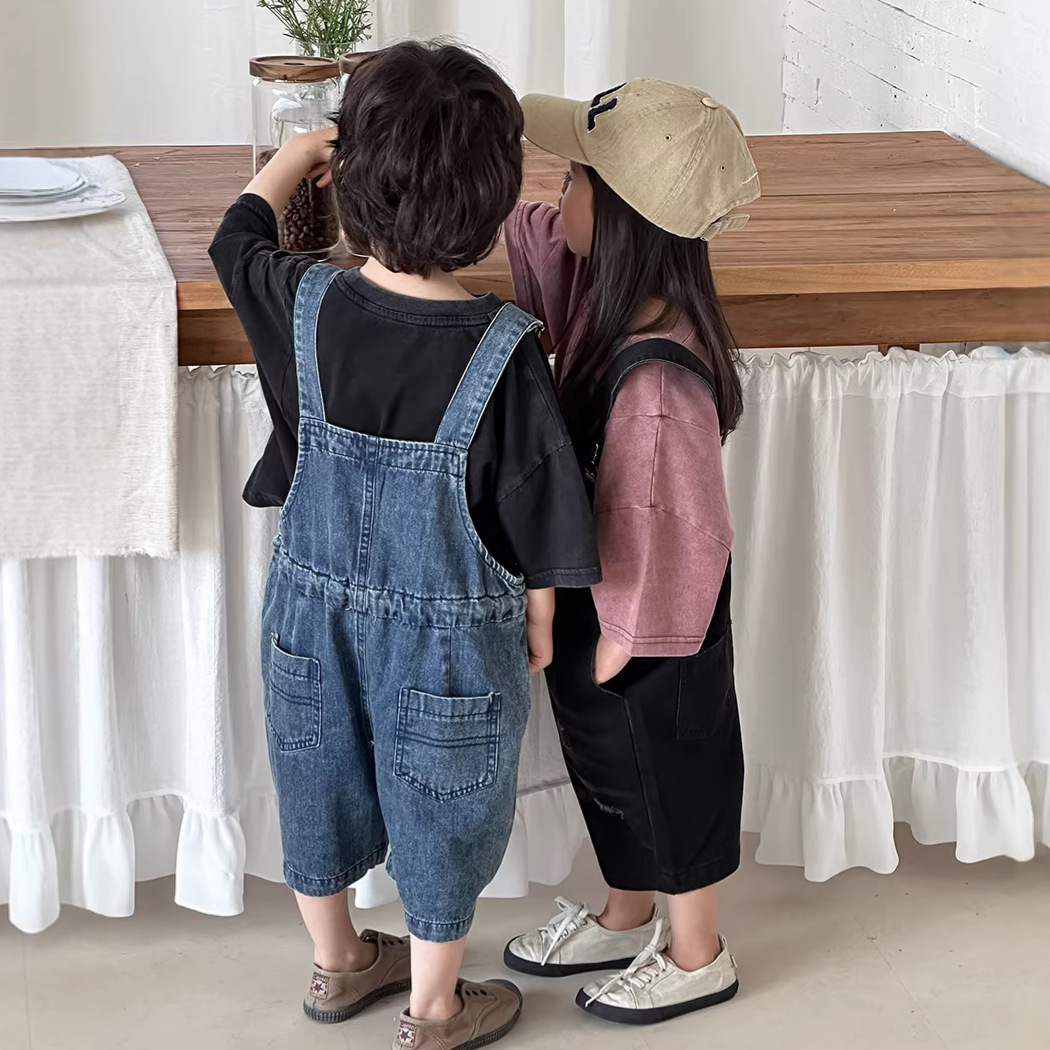 2026 Summer Unisex Kids Denim  - Kids Outdoor Jumpsuit recension och pris