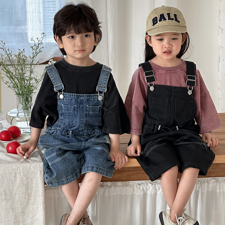 2026 Summer Unisex Kids Denim  - Kids Outdoor Jumpsuit recension och pris