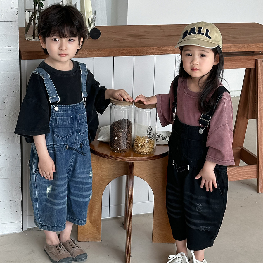 2026 Summer Unisex Kids Denim  - Kids Outdoor Jumpsuit recension och pris