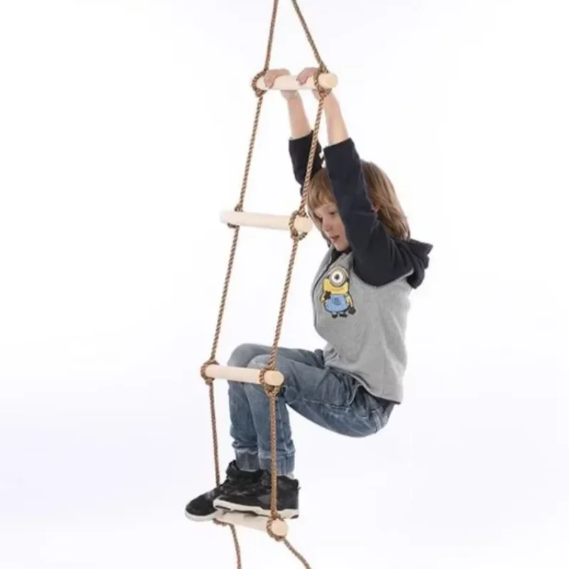 Children Climbing Rope Ladder  - Kids Outdoor Play Area recension och pris