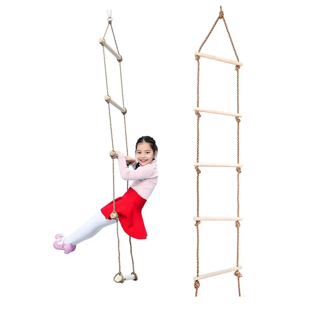 Children Climbing Rope Ladder  - Kids Outdoor Play Area recension och pris