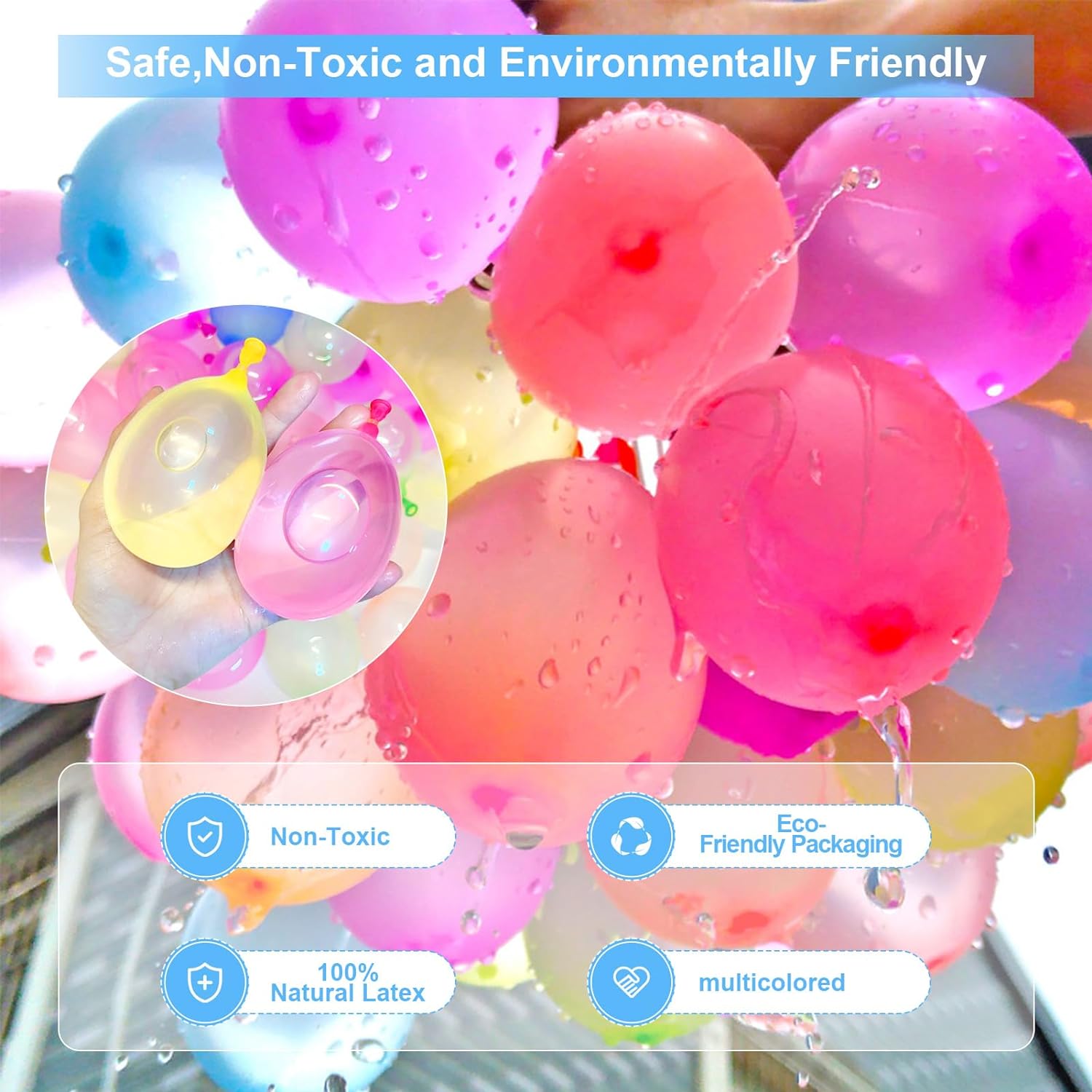 Water Balloons, Rapid-Filling  - Kids Outdoor Water Play recension och pris