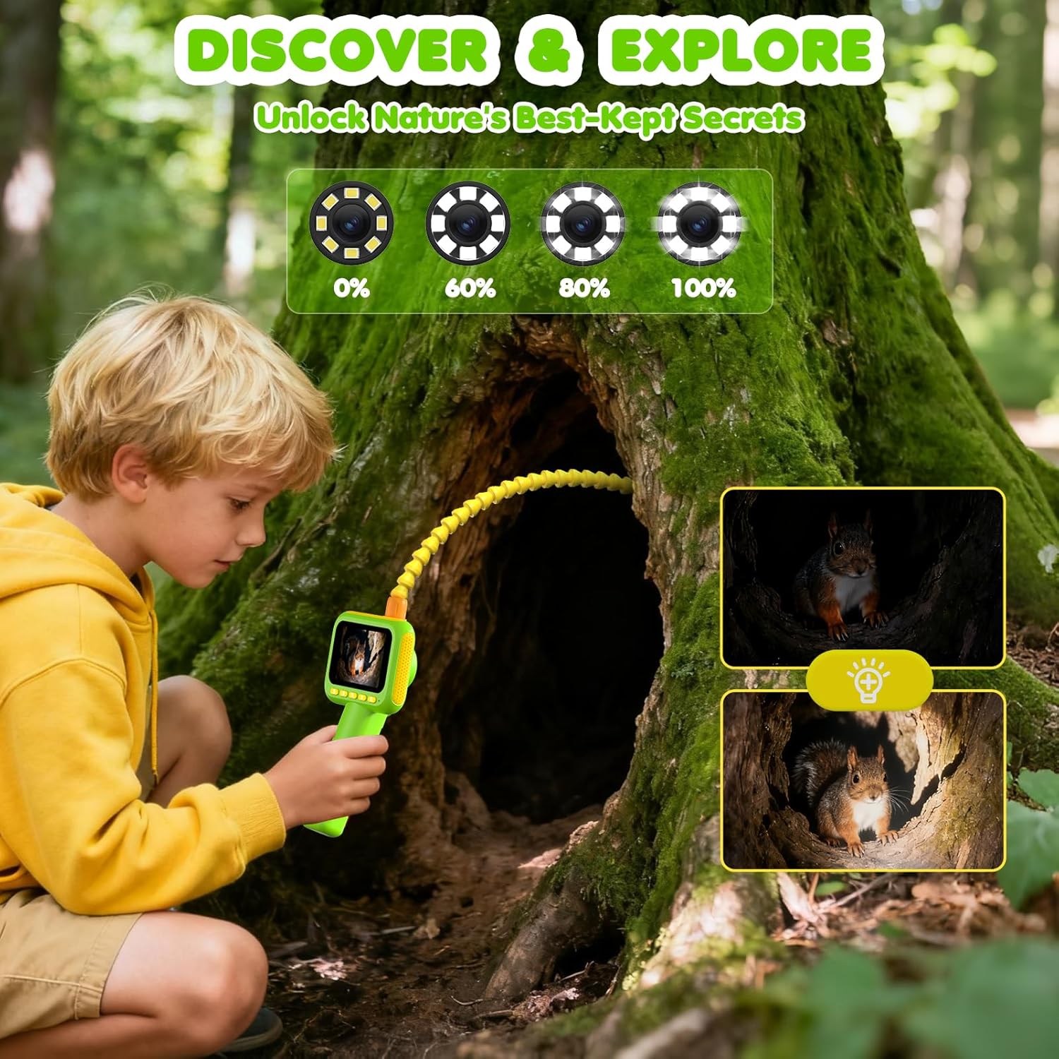 Endoscope for Kids, Borescope  - Kids Outdoor Education recension och pris