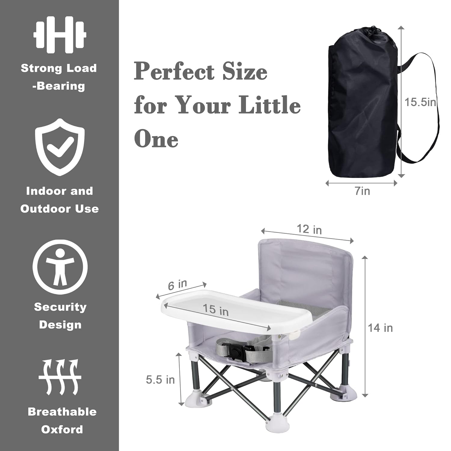 Folding Chair Baby Camping Cha - Kids Outdoor Table And Chairs recension och pris