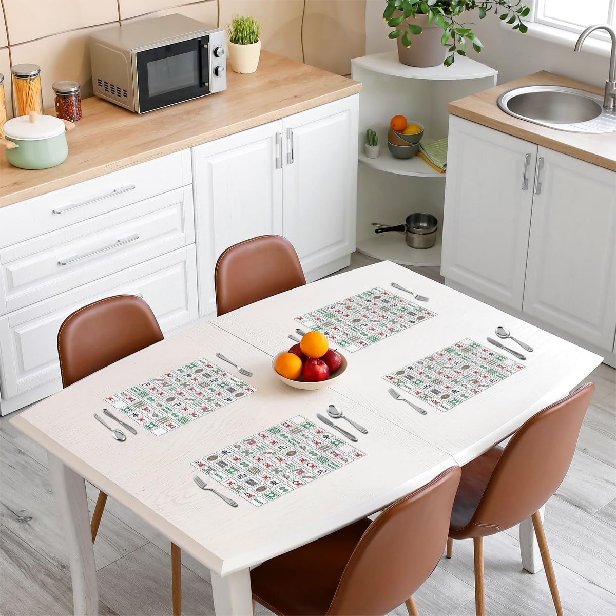 Chinese Game Placemats Set of  - Kids Outdoor Dining Set recension och pris