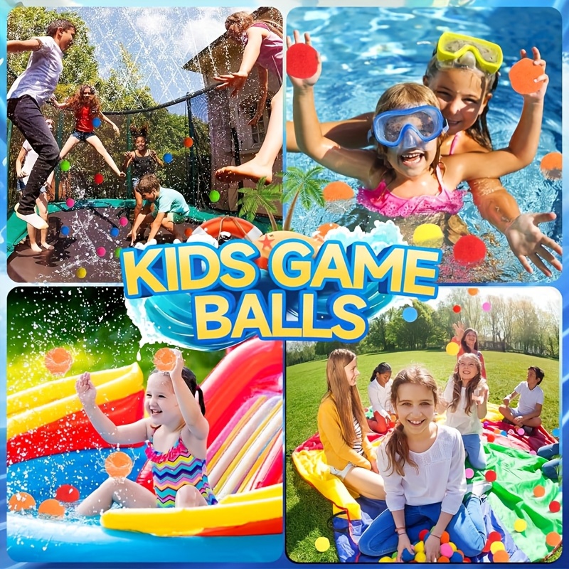 12/30/60Pcs Reusable Water Bal - Kids Outdoor Water Play recension och pris
