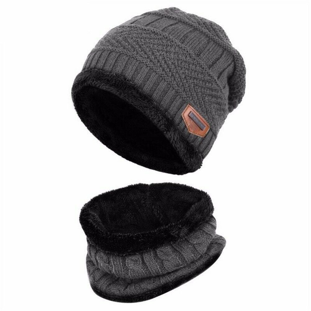 Kids Winter Neck Scarf Cap Set - Kids Outdoor Gloves recension och pris