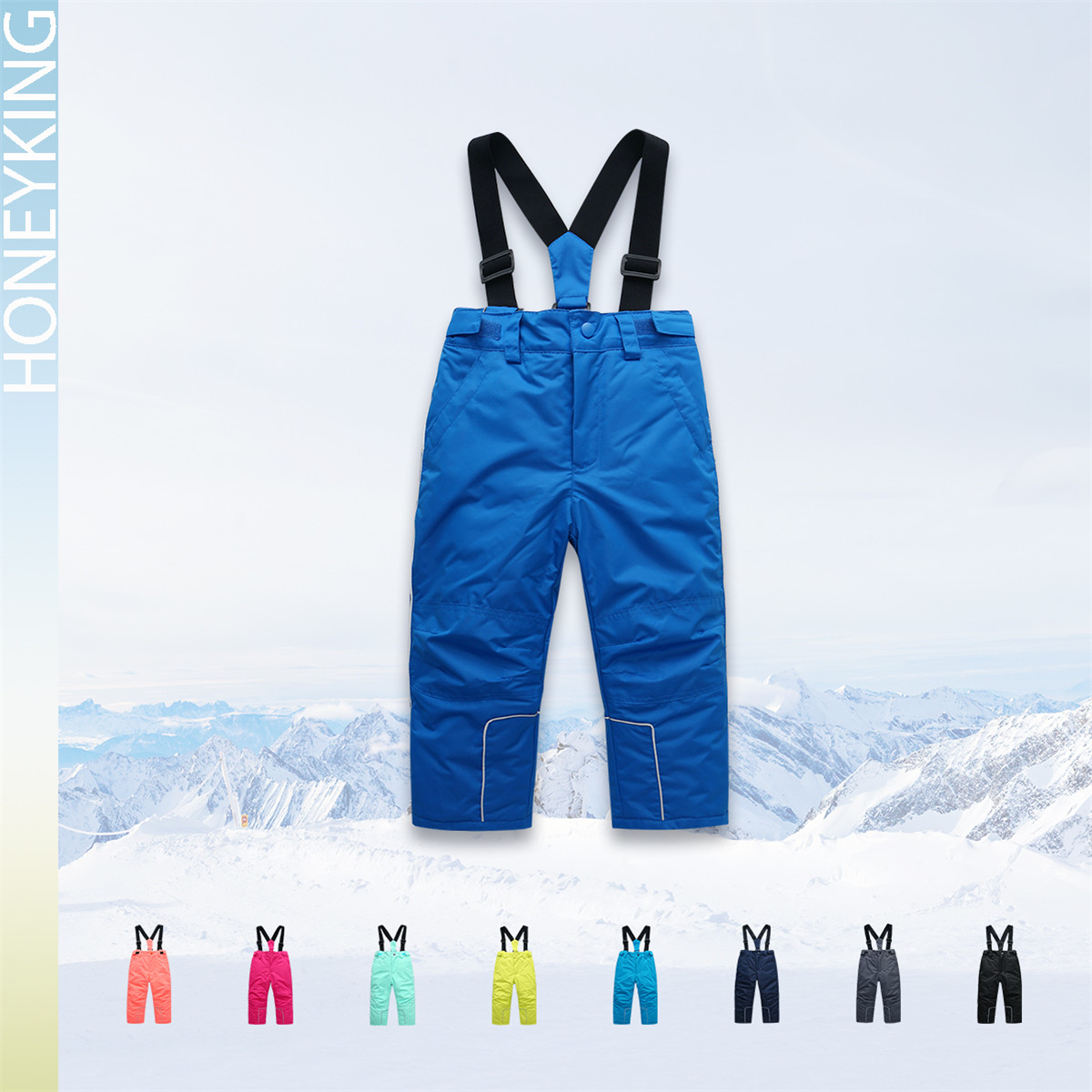 HONEYKING Kids Ski Pants Winte - Kids Outdoor Jumpsuit recension och pris