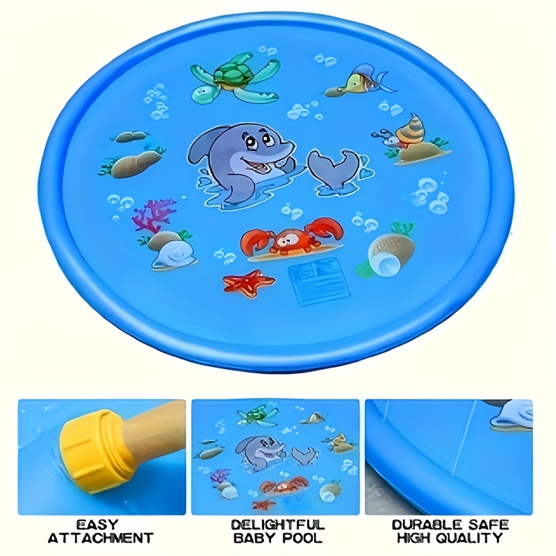 Children Play Spray Mat 100cm  - Kids Outdoor Activity Centre recension och pris