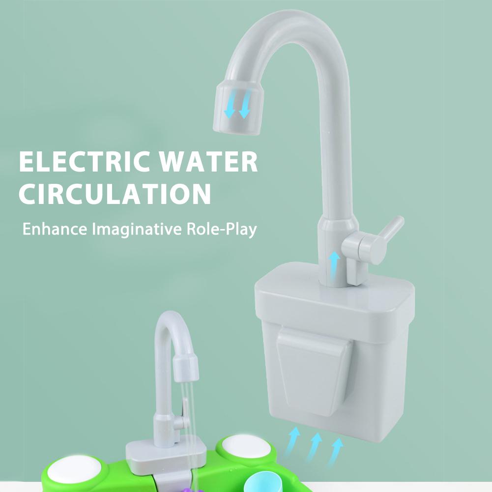 Pretend Play Kitchen Faucet Re - Kids Outdoor Kitchen Set recension och pris
